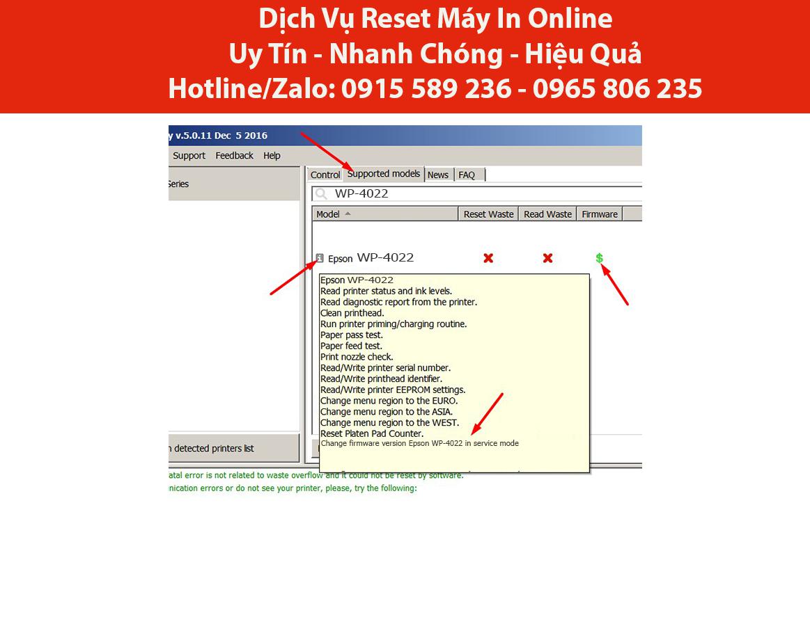 Key Firmware May In Epson WP-4022 Step 1